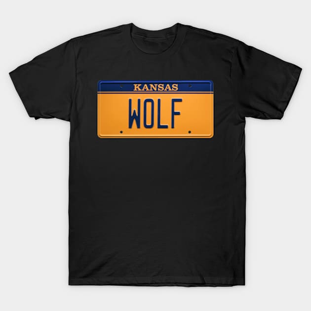 Doobby's Taxiola License Plate T-Shirt by RetroZest